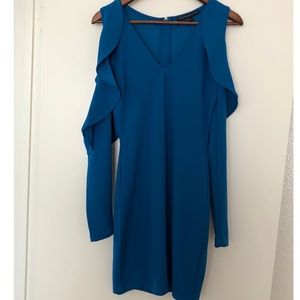 Cut Out Long Sleeve Dress